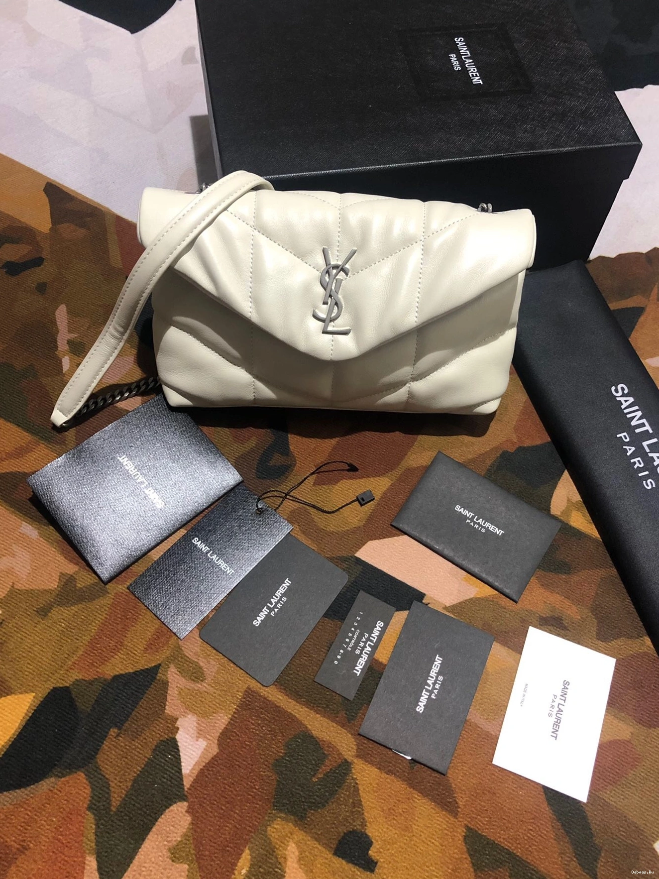 BAG YSL CHAIN SMALL PUFFER MINI 0813